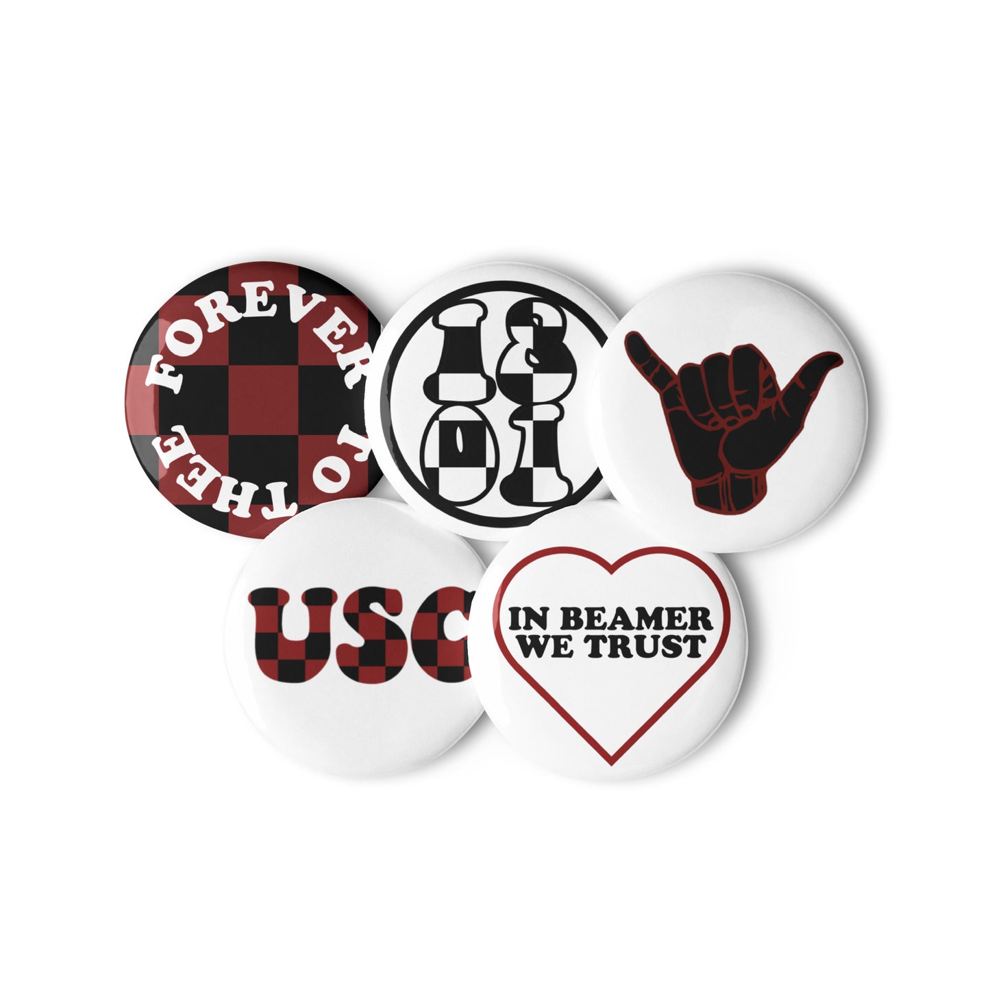 USC Game Day Buttons