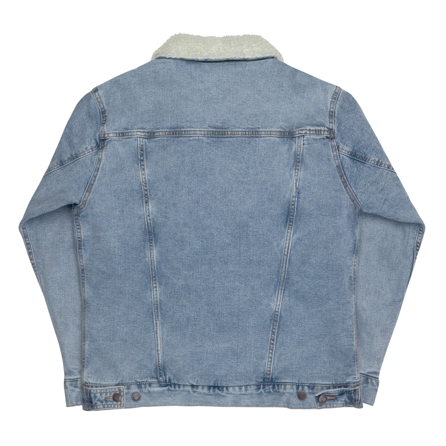 Custom Game Day Sherpa Denim Jacket